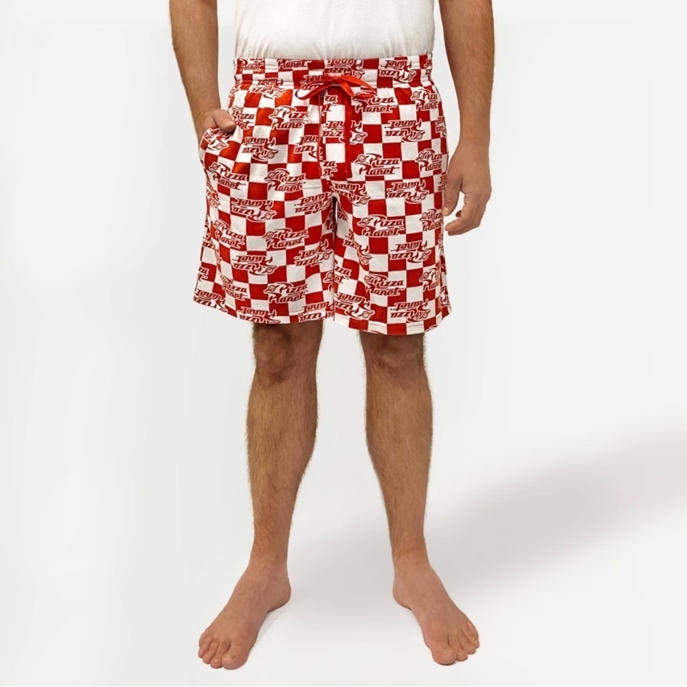 Disney Pizza Planet casual shorts, size small, new!